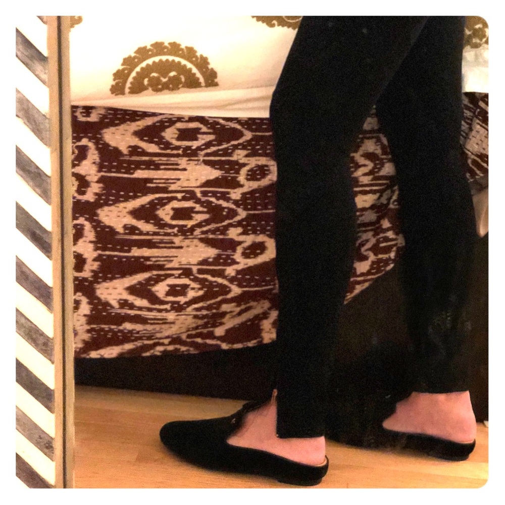 Alternative Apparel zip ankle black legging